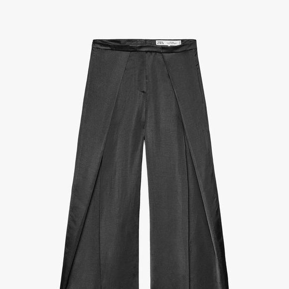 Zara Limited Edition Linen Culottes - Picture 2 of 4